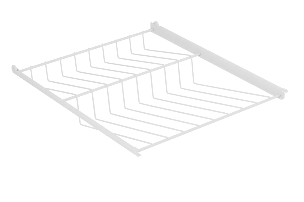 Shoe shelf 500, White