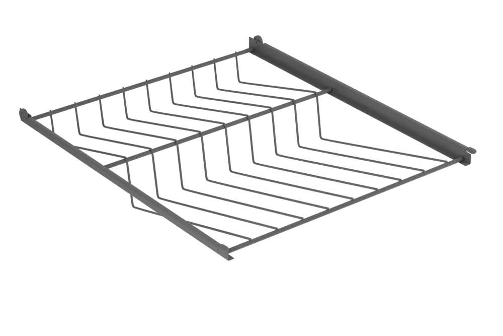 Shoe Shelf 500, Dark Grey