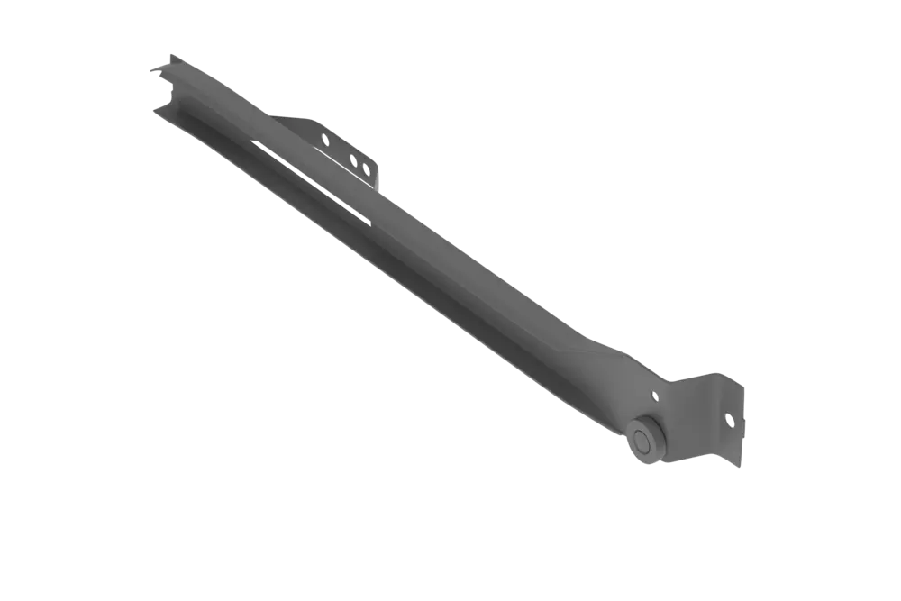 Roller Runner D400, with distance 16 mm, Right, Dark Grey
